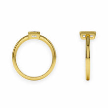 14K Solid Gold Bezel Emerald Cut Solitaire Diamond Ring - IGI Certified - Triple C Diamond's