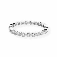 14K Solid Gold Bezel Setting Diamond Eternity Ring - Triple C Diamond's