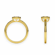 14K Solid Gold Bezel Setting Round Cut Diamond Solitaire Ring - IGI Certified - Triple C Diamond's