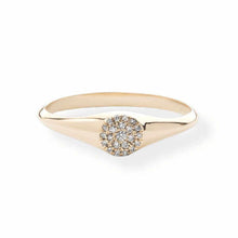 14K Solid Gold Cluster Diamond Ring - Triple C Diamond's
