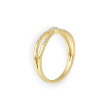 14K Solid Gold Cluster Round Diamond Ring - Triple C Diamond's