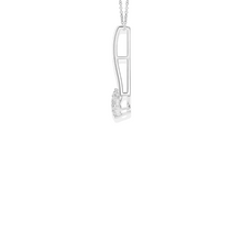 14K Solid Gold Hanging Star Diamond Necklace - Triple C Diamond's