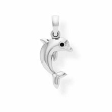 14K Solid Gold Kids Dolphin Pendant - Triple C Diamond's