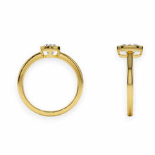 14K Solid Gold Oval Cut Solitaire Diamond Ring - IGI Certified - Triple C Diamond's