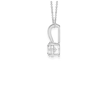 14K Solid Gold Round Cut Four Prong Solitaire Diamond Pendant - IGI Certified - Triple C Diamond's