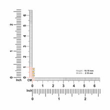 18K Solid Gold Four Bezel Setting Diamond Nose Ring - Triple C Diamond's