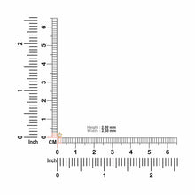 18K Solid Gold Single Diamond 6 Prong Nose Pin - Triple C Diamond's