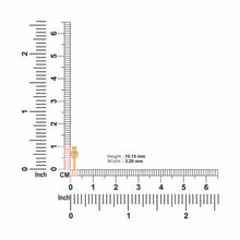 18K Solid Gold Single Diamond Bezel Nose Pin - Triple C Diamond's