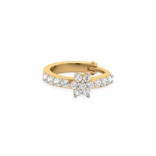 Gold Wedding Special Diamond Nose Ring