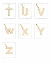 Diamond Initial Pendant 14K Solid Gold For Everyday Personalised Jewelry Gift