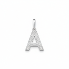 Diamond Initial Pendant 14K Solid Gold For Everyday Personalised Jewelry Gift