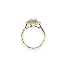 14K Solid Gold Antique Style Diamond Engagement Ring IGI Certified