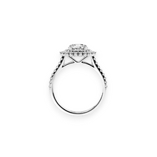 14K Solid Gold Antique Style Diamond Engagement Ring IGI Certified