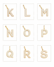 Diamond Initial Pendant 14K Solid Gold For Everyday Personalised Jewelry Gift