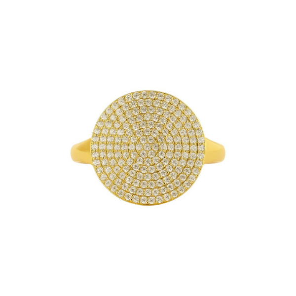 Circle Diamond Ring