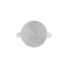 Circle Diamond Ring white gold