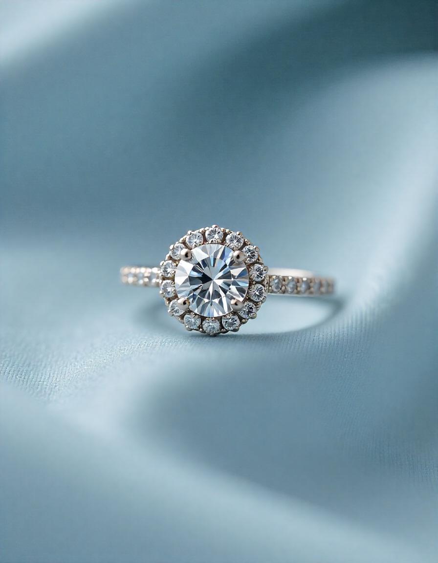 Lab Grown Diamond Solitaire Ring