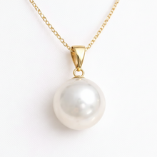 Luxurious 14 MM South Sea Pearl Pendant 14K Solid Gold