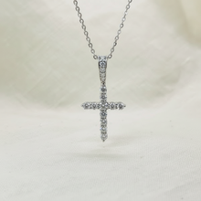 1.00 Carat 14K Solid Gold Cross Pendant For Everyday Blessing
