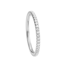 0.50 ctw 14K Solid Gold Pave Setting Full Eternity Ring For Women