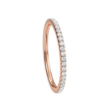 0.50 ctw 14K Solid Gold Pave Setting Full Eternity Ring For Women