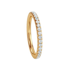 1.00 ctw 14K Solid Gold Full Eternity Band for Women Triple C Diamond's