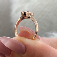 Oval Cut Diamond Bezel Setting 14K Solid Gold Solitaire Ring For Women