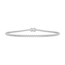 tennis bracelet white gold