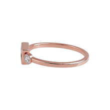 Ruby With Side Diamond 14K Solid Gold Diamond Fashion Ring for Women